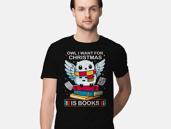 Owl I Want For Christmas Is Books