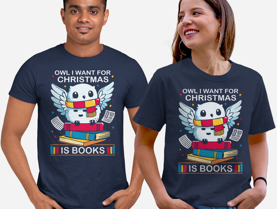 Owl I Want For Christmas Is Books