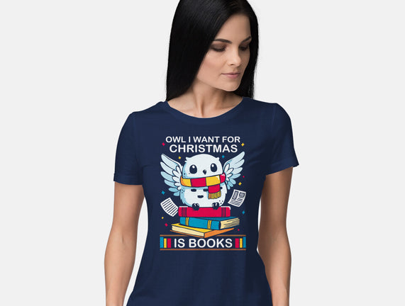 Owl I Want For Christmas Is Books