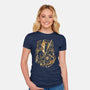 Hero Of Time-Womens-Fitted-Tee-ilustrata