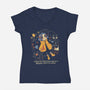 That Is Courage-Womens-V-Neck-Tee-yumie