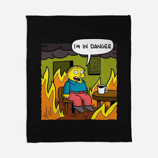 I'm In Danger-None-Fleece-Blanket-Barbadifuoco