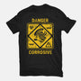 Danger Corrosive-Womens-Fitted-Tee-Dylon_G