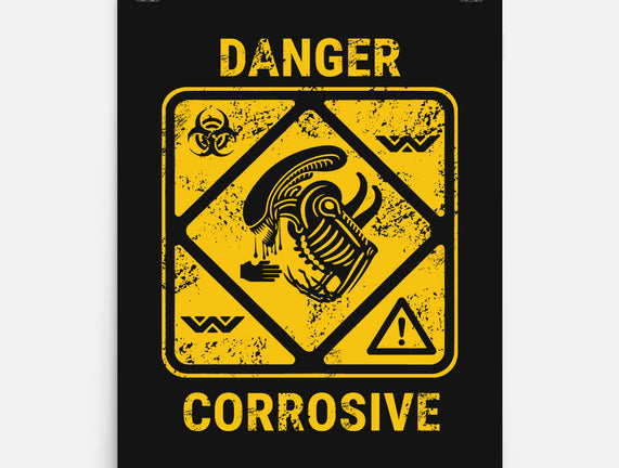 Danger Corrosive