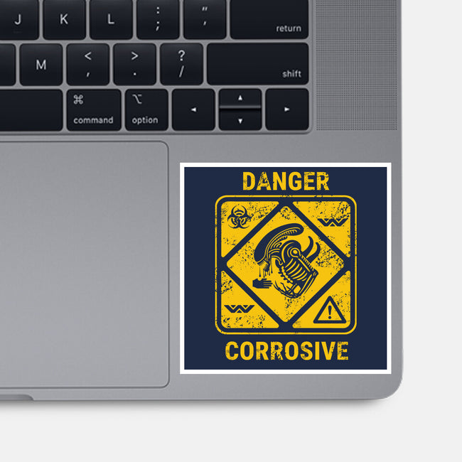 Danger Corrosive-None-Glossy-Sticker-Dylon_G