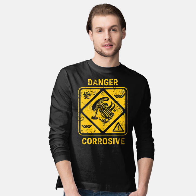 Danger Corrosive-Mens-Long Sleeved-Tee-Dylon_G