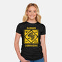 Danger Corrosive-Womens-Fitted-Tee-Dylon_G