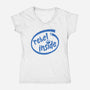 Rebel Inside-Womens-V-Neck-Tee-rocketman_art