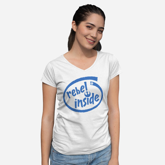 Rebel Inside-Womens-V-Neck-Tee-rocketman_art