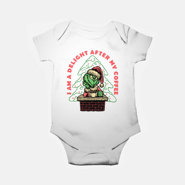 Delightful One-Baby-Basic-Onesie-glitchygorilla