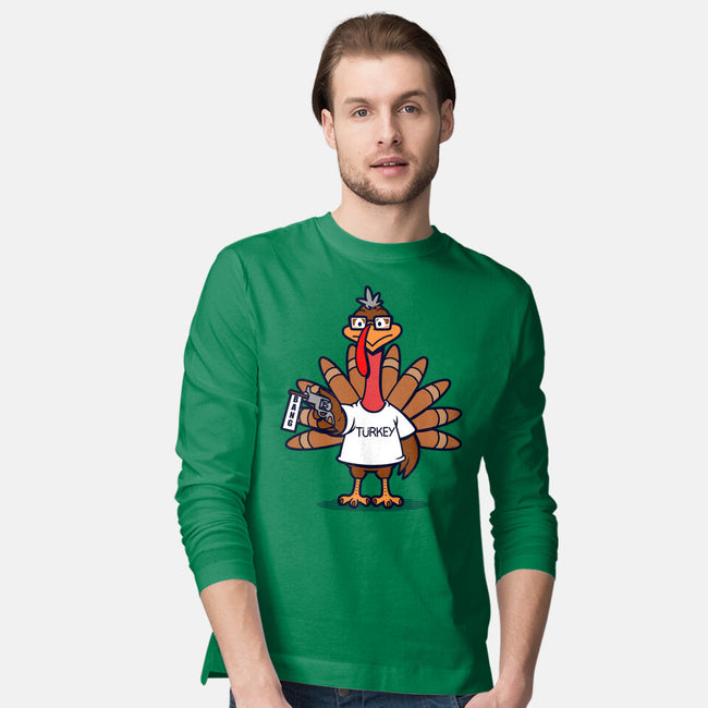 Turkey Shooter-Mens-Long Sleeved-Tee-Boggs Nicolas