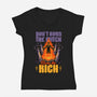 Witches Burn Riches-Womens-V-Neck-Tee-Studio Mootant