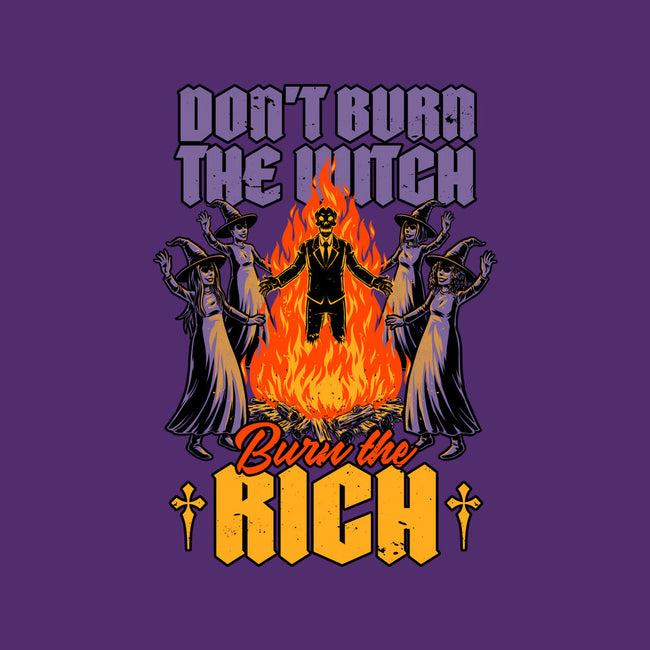 Witches Burn Riches-Womens-Basic-Tee-Studio Mootant