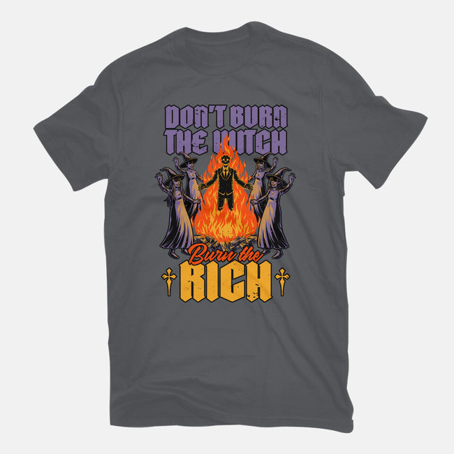 Witches Burn Riches-Mens-Heavyweight-Tee-Studio Mootant