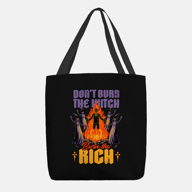 Witches Burn Riches-None-Basic Tote-Bag-Studio Mootant