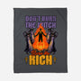 Witches Burn Riches-None-Fleece-Blanket-Studio Mootant