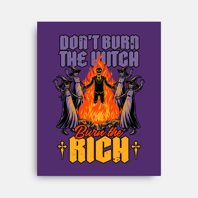 Witches Burn Riches-None-Stretched-Canvas-Studio Mootant