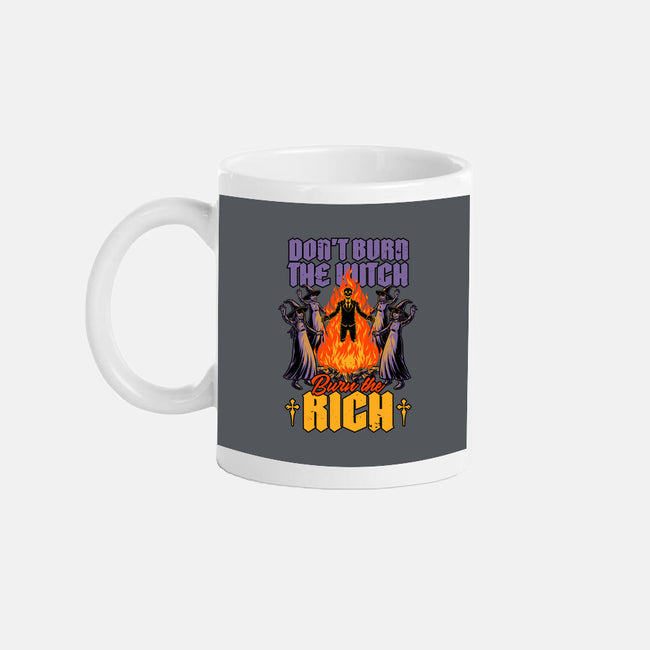 Witches Burn Riches-None-Mug-Drinkware-Studio Mootant