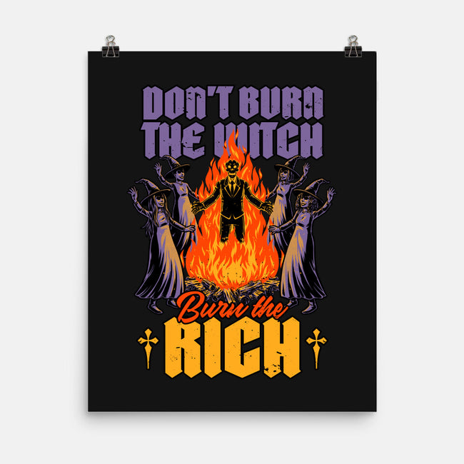 Witches Burn Riches-None-Matte-Poster-Studio Mootant