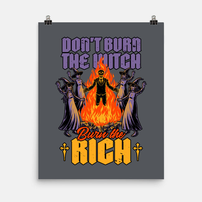 Witches Burn Riches-None-Matte-Poster-Studio Mootant