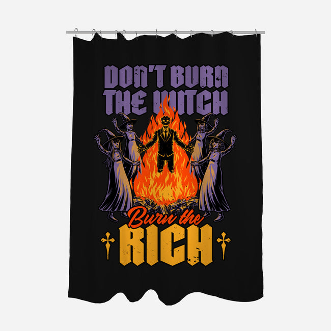 Witches Burn Riches-None-Polyester-Shower Curtain-Studio Mootant