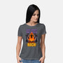 Witches Burn Riches-Womens-Basic-Tee-Studio Mootant