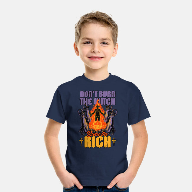 Witches Burn Riches-Youth-Basic-Tee-Studio Mootant