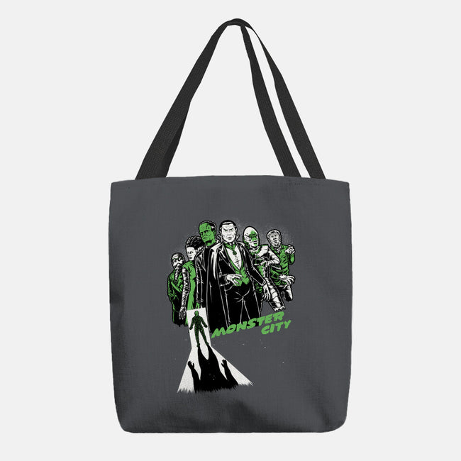 Monster City-None-Basic Tote-Bag-Studio Mootant