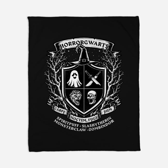 Horror Magic School-None-Fleece-Blanket-Studio Mootant