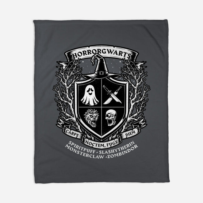 Horror Magic School-None-Fleece-Blanket-Studio Mootant