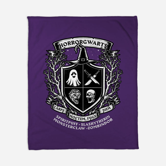 Horror Magic School-None-Fleece-Blanket-Studio Mootant