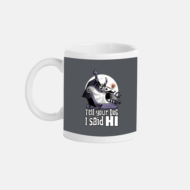 Ghost Animation Dog-None-Mug-Drinkware-Studio Mootant