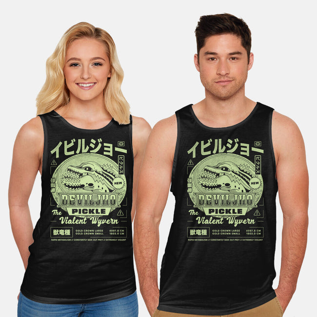 Deviljho Pickle Grunge-Unisex-Basic-Tank-LAGELANTEE