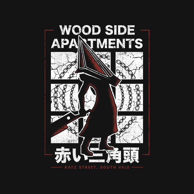 Wood Side Apartments Monster-Mens-Long Sleeved-Tee-LAGELANTEE