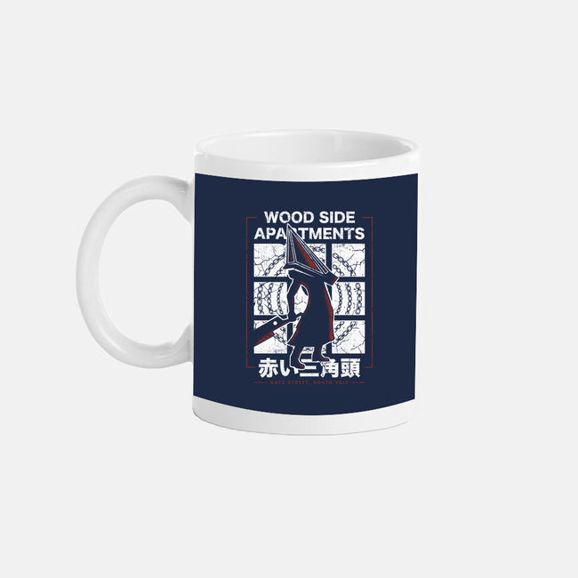 Wood Side Apartments Monster-None-Mug-Drinkware-LAGELANTEE