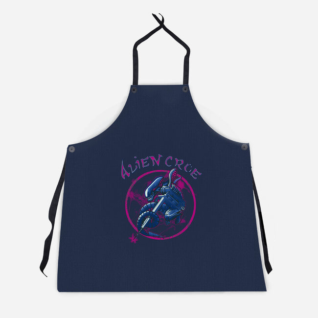 Alien Crue-Unisex-Kitchen-Apron-Samuel