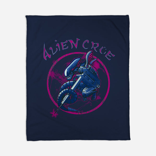 Alien Crue-None-Fleece-Blanket-Samuel