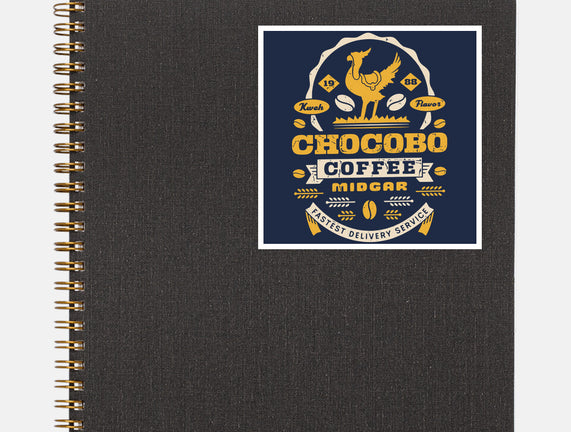 Chocobo Coffee Grunge