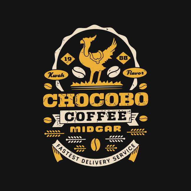 Chocobo Coffee Grunge-None-Polyester-Shower Curtain-LAGELANTEE