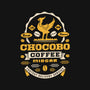 Chocobo Coffee Grunge-Womens-Off Shoulder-Tee-LAGELANTEE