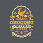 Chocobo Coffee Grunge-Womens-Basic-Tee-LAGELANTEE