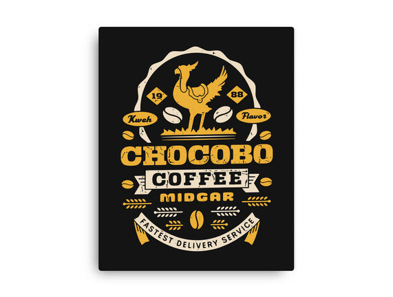 Chocobo Coffee Grunge