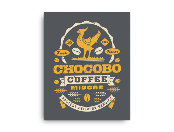 Chocobo Coffee Grunge