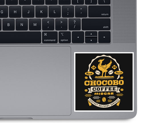 Chocobo Coffee Grunge