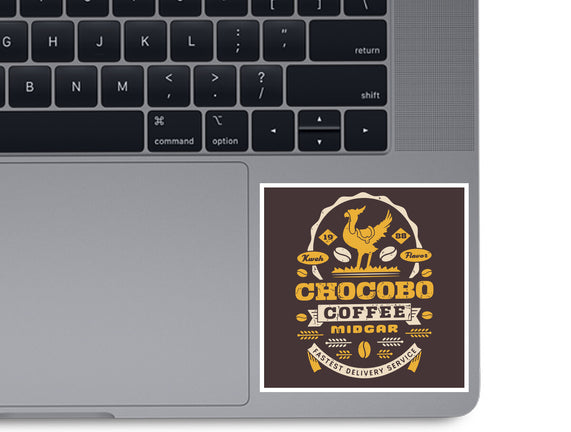 Chocobo Coffee Grunge