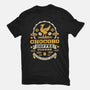 Chocobo Coffee Grunge-Womens-Basic-Tee-LAGELANTEE