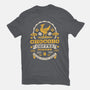 Chocobo Coffee Grunge-Womens-Fitted-Tee-LAGELANTEE