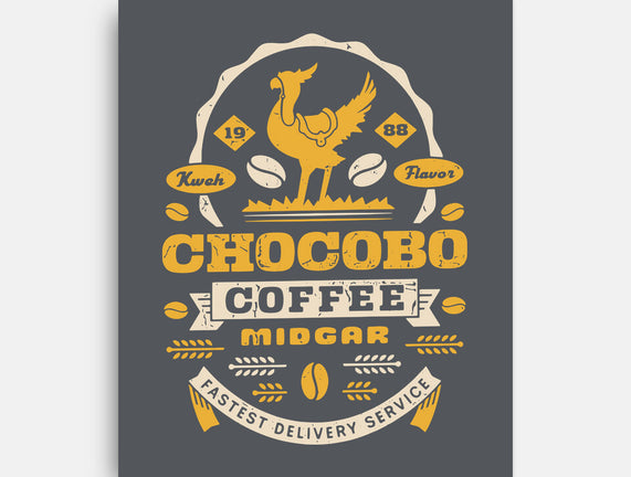 Chocobo Coffee Grunge