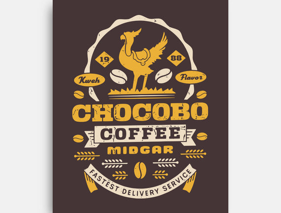 Chocobo Coffee Grunge