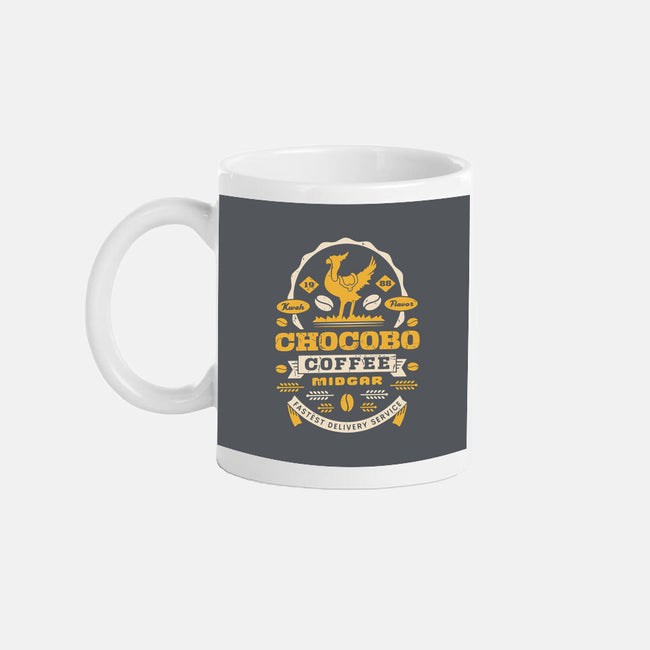 Chocobo Coffee Grunge-None-Mug-Drinkware-LAGELANTEE